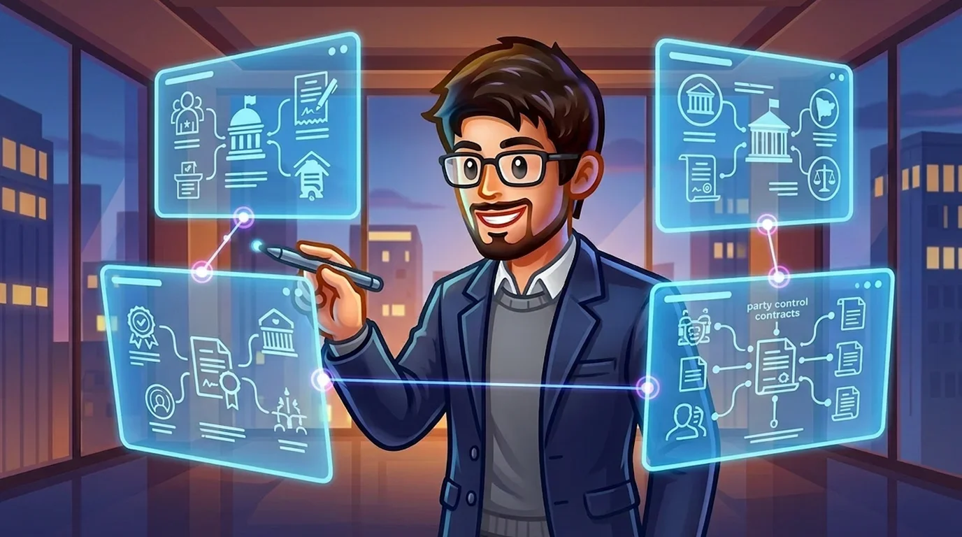 An analyst tracking relationships between multiple related prediction market contracts