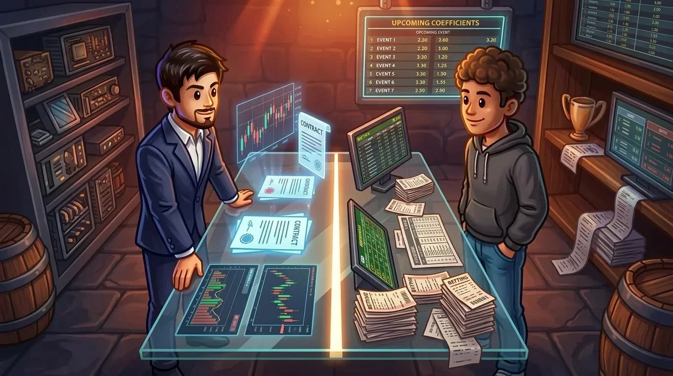{"en":"Traders in a futuristic trading room comparing market data"}