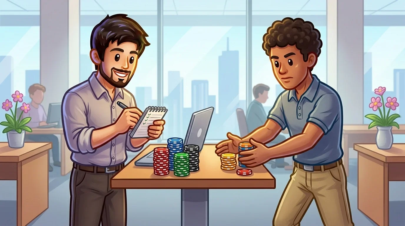 Traders sizing a position conservatively